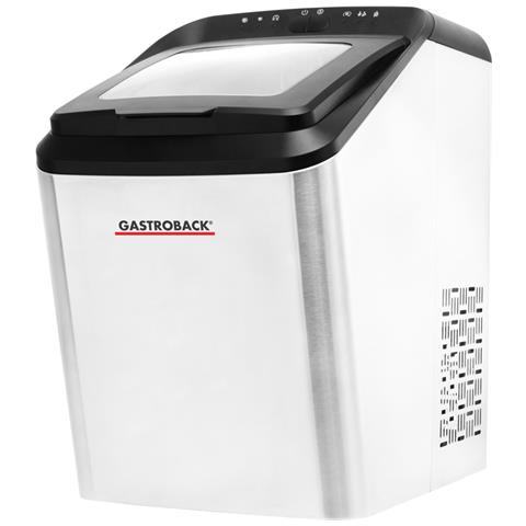 Bartender Pro Macchina per ghiaccio portatile 145 W Nero, Acciaio inox - Foto 1