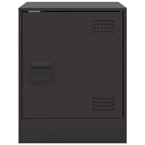 Comodino Nero 34,5x39x44 cm in Acciaio - Foto 10