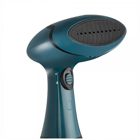 27220-56 Stiratrice A Vapore Vapore Per Indumenti Portatile 0,2 L 1800 W Nero, Blu - Foto 3