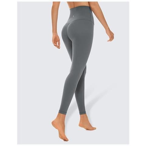 Leggings Sportivi A Vita Alta Da Donna Grigio Xl - Foto 2