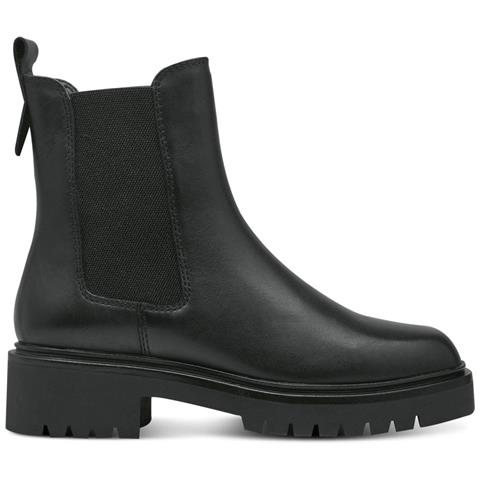 Black Casual Closed Booties Stivaletti Pelle Scarpe Donna Nero Eu 38, 1-25423-41 001 - Foto 2