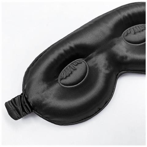 Maschera Per Dormire In Seta Con Design Sagomato 3d - Foto 5