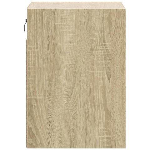 Mobili TV a Parete con Luci LED 2pz Rovere Sonoma 41x31x45 cm - Foto 10
