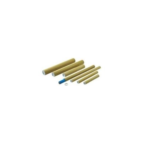 Versandrohr, Innenmaß: 750 X 80 Mm Außenmaß: 775 X 84 Mm, Aus Braunem Karton, Mit Kunststoff- (550057) - Foto 1