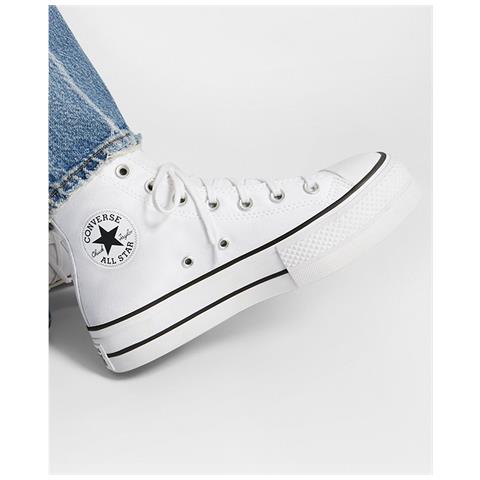Chuck Taylor All Star Lift Hi 560846c, Donne, Bianca, 41.5 - Foto 7