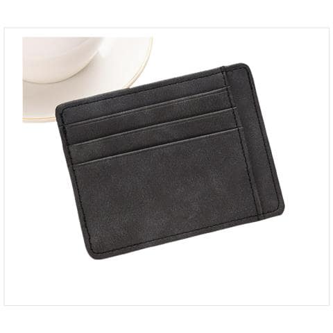 Portafoglio Sottile Minimalista Da Uomo Black - Foto 1