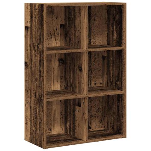 Libreria/credenza Legno Antico 66x30x98 Cm Legno Multistrato - Foto 2