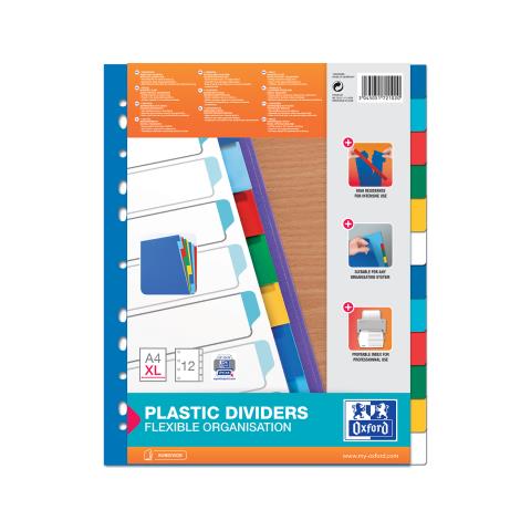 100205086 divisore Polipropilene (PP) Multicolore 6 pz - Foto 1