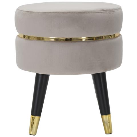 Sgabello Basso Mf456 - Grigio - Legno - 35x35x40,5 Cm - Foto 2