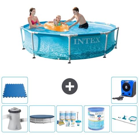 Piscina Fuori Terra - In Giro - 305x76 Cm - Blu - Include Accessori Coordinati A1403 - Foto 1