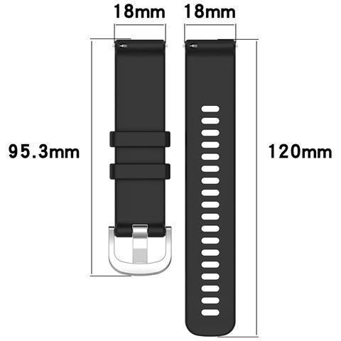 Cinturino In Silicone Per Huawei Watch Gt5 - 22 Mm Black 22 Mm - Foto 1