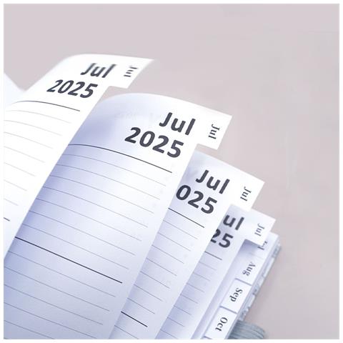 Agenda Settimanale 2025-2026 Con Layout A Gradini Pink - Foto 3
