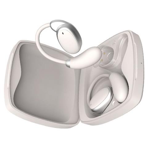 Auricolari Bluetooth Ad Orecchio V13: Audio Chiaro E Comfort Ottimale White - Foto 2