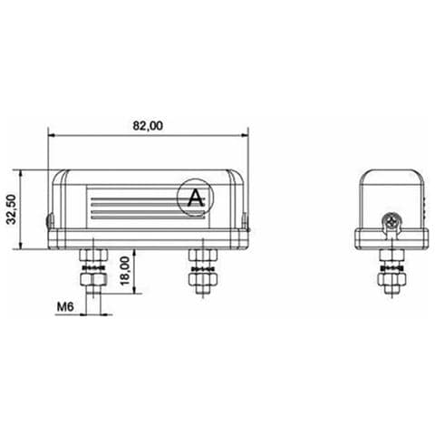Fanale Targa Universale 83x33mm Confezione Da 2 Pezzi - Foto 3