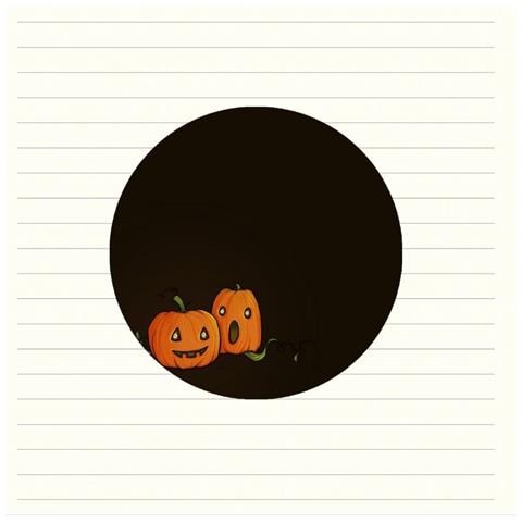Set Di 2 Sottobicchieri Di Halloween A Forma Di Zucca In Pvc, Tappetini Magnetici Decorativi Per Tazze E Ciotole - Foto 2