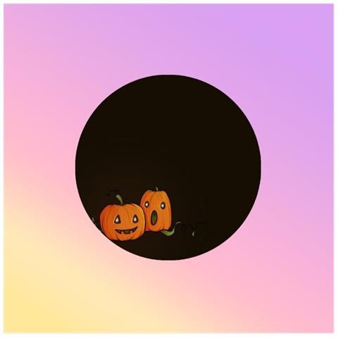 Set Di 2 Sottobicchieri Di Halloween A Forma Di Zucca In Pvc, Tappetini Magnetici Decorativi Per Tazze E Ciotole - Foto 3
