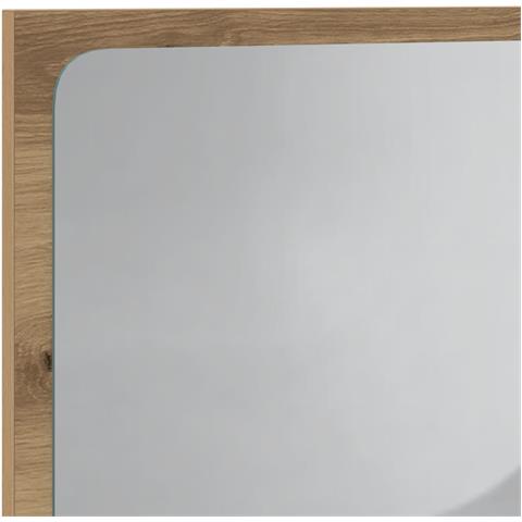 Specchio da Bagno con Luci LED Rovere Artigianale 60x8,5x38 cm - Foto 9