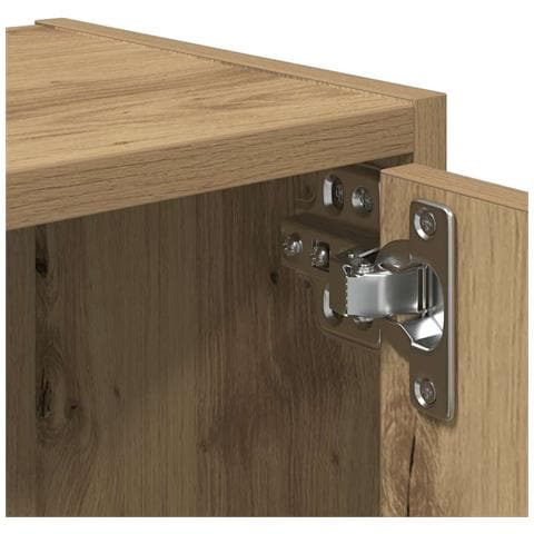 Libreria Rovere Artigianale 40x24x77 cm in Legno Multistrato - Foto 9