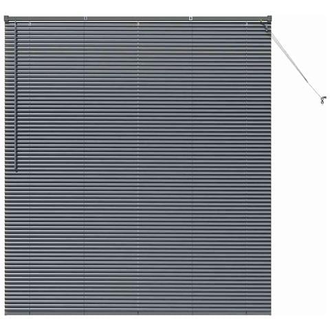 Tenda per Finestra con tende Grigio scuro Alluminio - Foto 1
