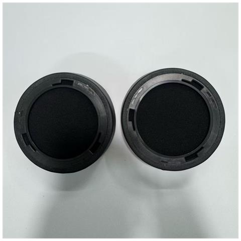 Cuscinetti Di Ricambio Per Corsair Virtuoso Pro - Gel Refrigerante E Seta Di Ghiaccio - Nero (confezione Da 2) - Foto 2