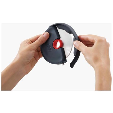 Tagliapizza Grigio Modello Disc Design Ergonomico E Facile Da Pulire Ideale Per Tagliare Pizze In Modo Efficiente E Senza Sforzo - Foto 2