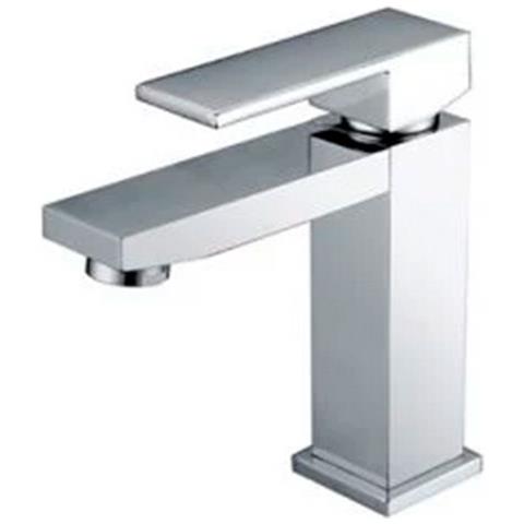 Imex Miscelatore Lavabo Monocomando Valencia Cromato Corpo In Ottone E Zama Cartuccia Ceramica 25mm Con Tubi Flessibili Inclusi Modello Imex-bdv003-1 - Foto 2