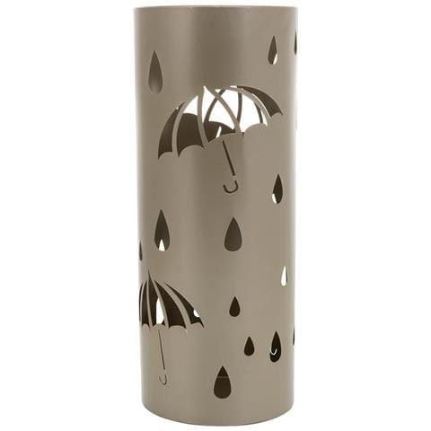 Portaombrelli Tondo In Metallo Dorato D20x50h - Foto 2