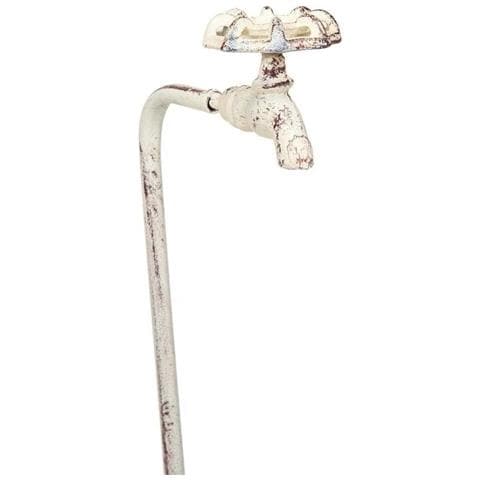 Fioriera In Metallo Bianco 95x23x69h - Foto 2