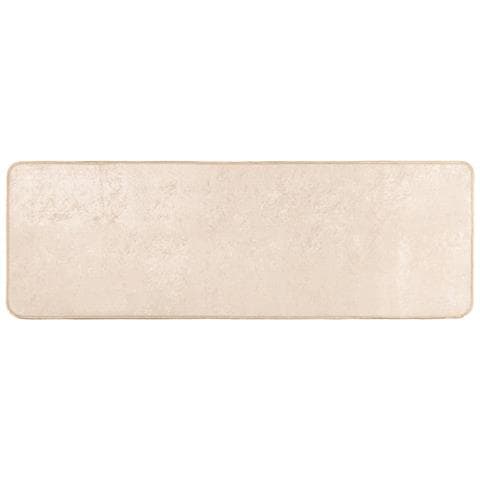 Tappeto Stampa Crema 200 x 50 cm Poliestere e PVC - Foto 1