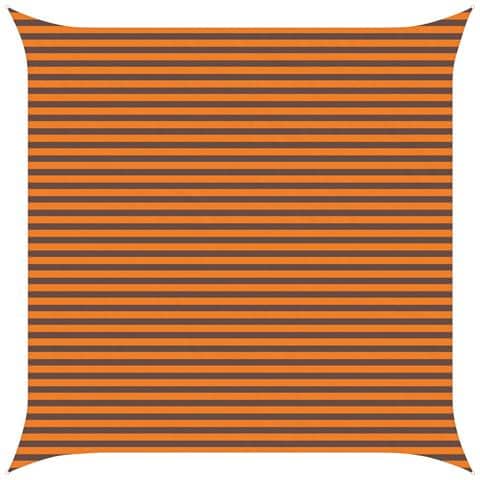 Vela da ombra solare Arancione e Marrone 4,5 x 4,5 m - Foto 1