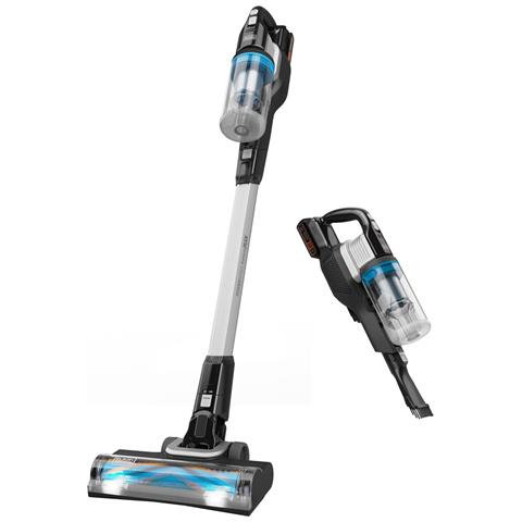 BHFEB520D1-GB scopa elettrica Aspirapolvere a bastone 2 in 1 Batteria Secco Senza sacchetto Nero, Argento, Trasparente, Bianco 2 Ah - Foto 1