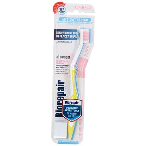 Biorepair Oral Care Antibatterico Spazzolino Piu' Comfort Protezione Gengive Setole Super Soft - Foto 1