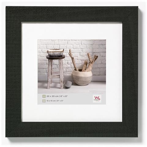 Home nero 20x20 legno HO220B - Foto 4