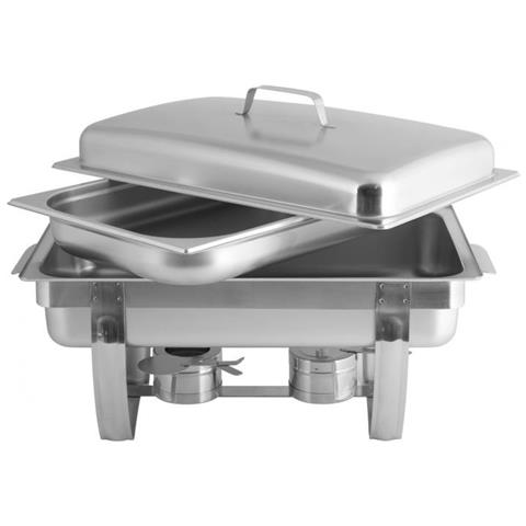Chafing Dish Coperchio Mobile Gn1/1 Inox cm 56X35.5X31 - Foto 3