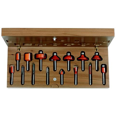 Set 15 Frese Diritte/profilate Hw S=8mm 900.001.00 - Foto 1