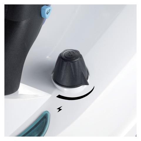 Pulitore a Vapore Xsteam No Stop Capacità 1,1 L Potenza 1500 Watt Colore Bianco  - Foto 2