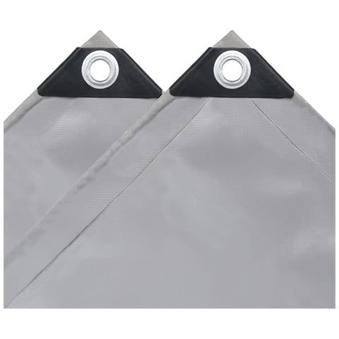 Telone 650 G / m² 2x3 M Grigio - Foto 2