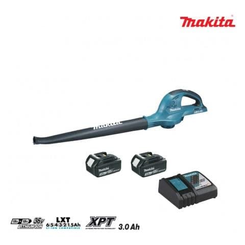 36v Soffiante - 2 Batterie 3.0ah 18v - 1 Caricabatterie Rapido Dc18rc Dub361rf2 - Foto 2