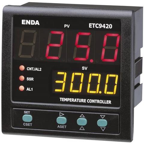 Pid Termostato Pt100, J, K, T, S, R Relè 2 A, Ssr (l X L X A) 88 X 96 X 96 Mm - Foto 1