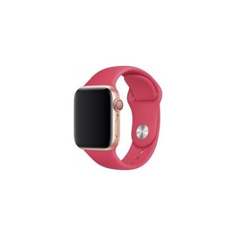 Polsino Sportivo Per Apple Watch 38 / 40 / 41 Mm Resistente, Rosso - Foto 2