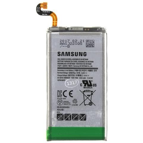 Batteria Litio Eb-bg955abe 3500mah Per Galaxy S8 Plus G955 Bulk - Foto 1