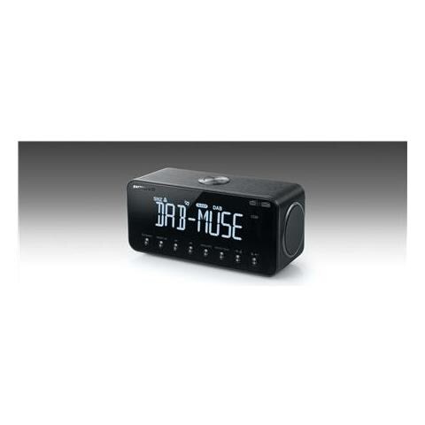 Radiosveglia Muse Dab+ / fm Con Bluetooth M-196 Funzione Sveglia Dbt, Nfc, Ingresso Aux, Nero - Foto 1