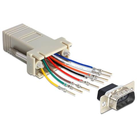 65462 Sub-D 9 RJ45 Grigio cavo di interfaccia e adattatore - Foto 1