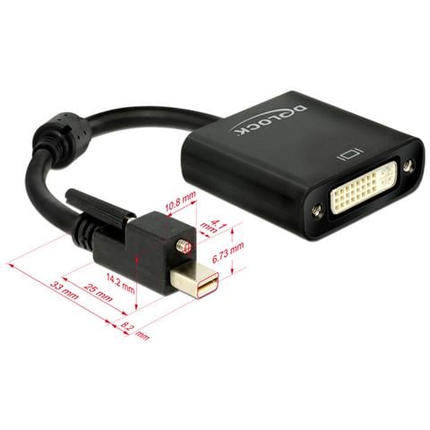 DeLOCK 83989 cavo e adattatore video 2 m Mini DisplayPort DVI-D