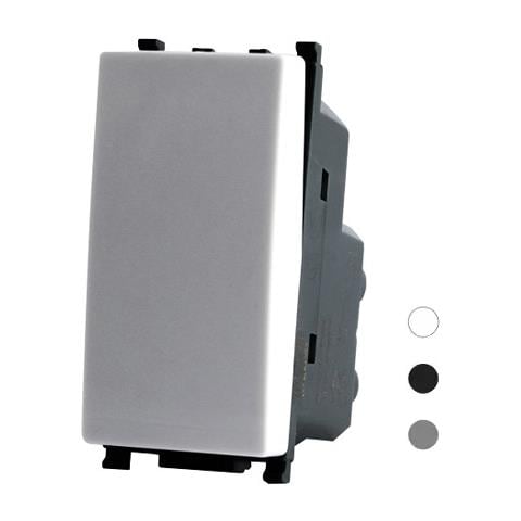 Deviatore (16a-250v) Vimar Plana - Compatibile - Bianco - Nero - Grigio - Foto 1