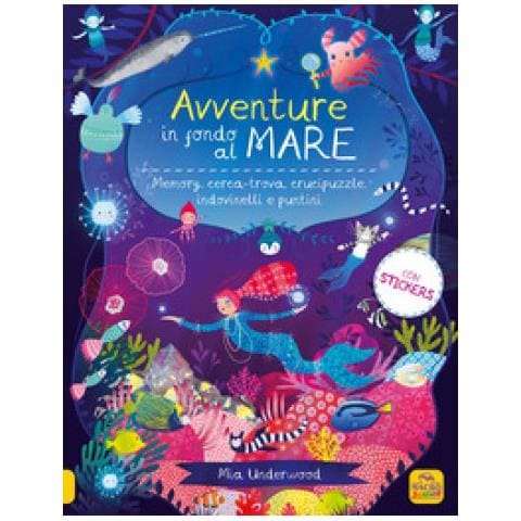Mia Underwood - Avventure In Fondo Al Mare. Memory, Cerca-trova, Crucipuzzle, Indovinelli E Puntini - Foto 1