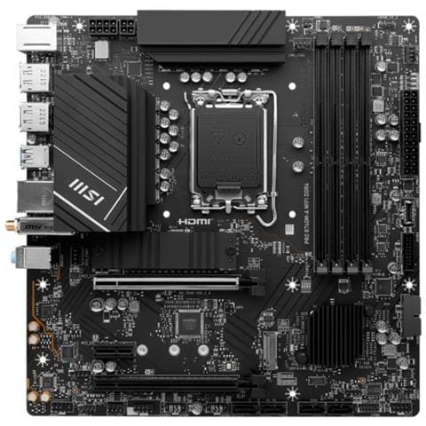 Scheda Madre PRO B760M-A WIFI DDR4 Intel B760 LGA 1700 micro ATX - Foto 2