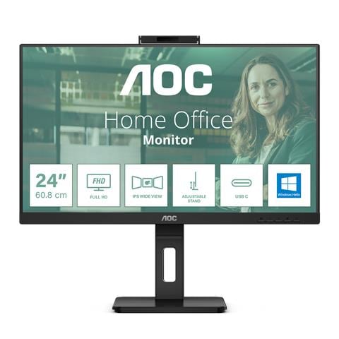 24P3CW Monitor PC 60,5 cm (23.8") 1920 x 1080 Pixel Full HD LED Nero - Foto 1