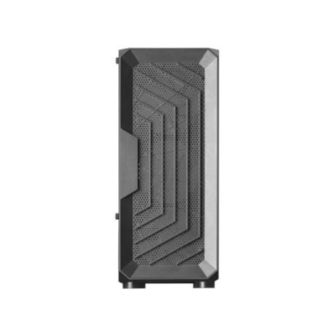 Mc-2000 Semitower Atx, Finestra Laterale, Mesh Frontale, 1x Ventola Fdb 120mm Ultra-silent, Black - Foto 2