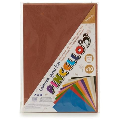 Carta Gomma Eva 10 (30 X 0,2 X 20 Cm) (10 Pezzi) - Foto 1